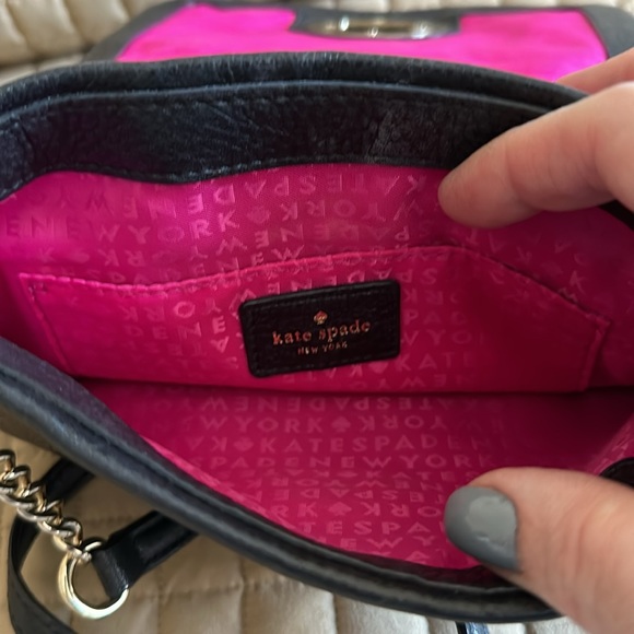 Kate Spade small quilted leather crossbody or clutch - Picture 4 of 5